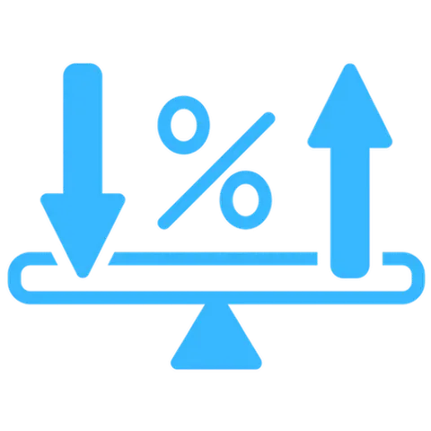 Visuelle Darstellung Konversion des Besuchers in einen Interessenten oder Käufer