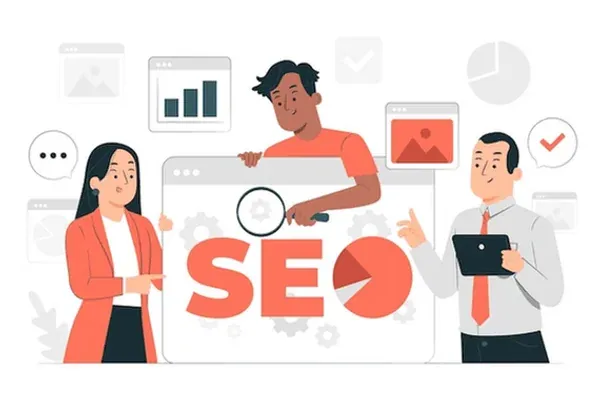 Grafik zur SEO Analyse