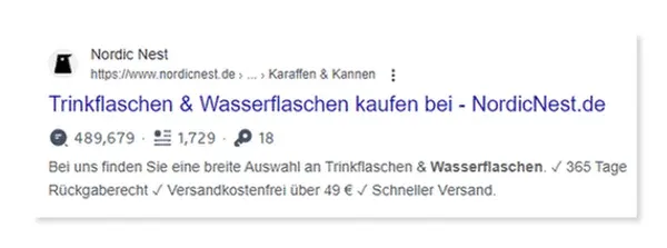 Meta Beschreibung von Nordic Nest