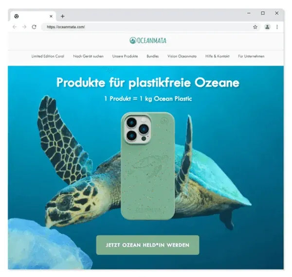 Startseite von oceanmata
