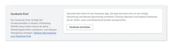 Integration des Facebook Pixel auf Shopify
