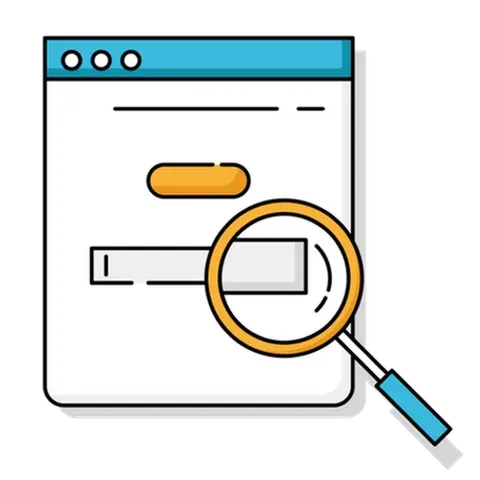 Keyword im Suchfeld eingeben