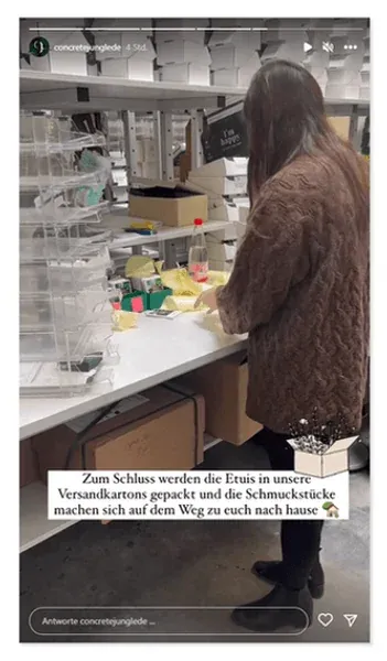 Instagram Story von Concrete Jungle