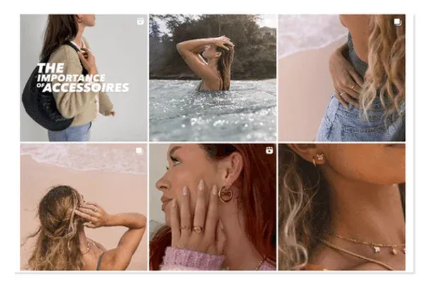 Instagramfeed der Marke Purelei