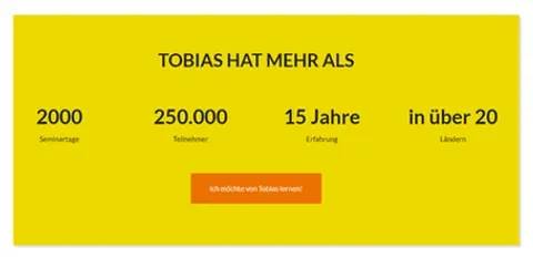 Call-to-Action bei Tobias Beck