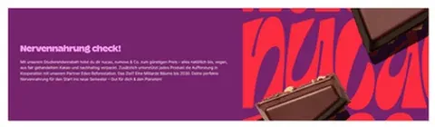 Landing Page von the nu company