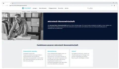 Warenwirtschaftssystem von microtech
