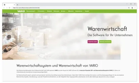 Warenwirtschaft Vario
