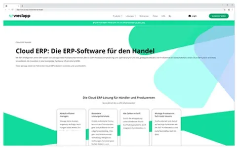 Warenwirtschaftssystem Weclapp