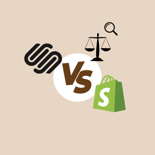 Shopify vs. Squarespace - Welcher Online-Shop passt zu dir?