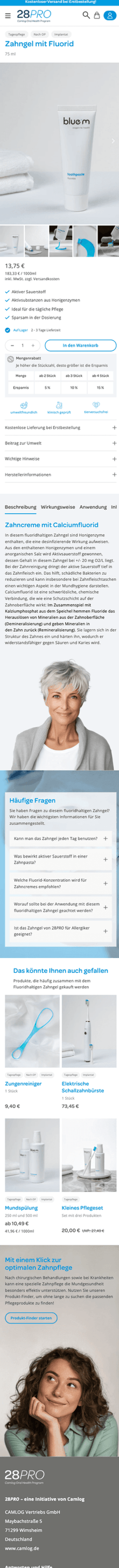 28PRO App-Integration