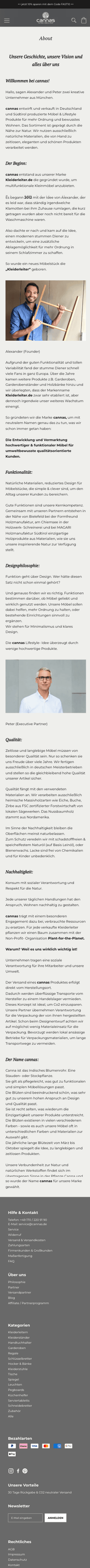 CANNAS Über uns