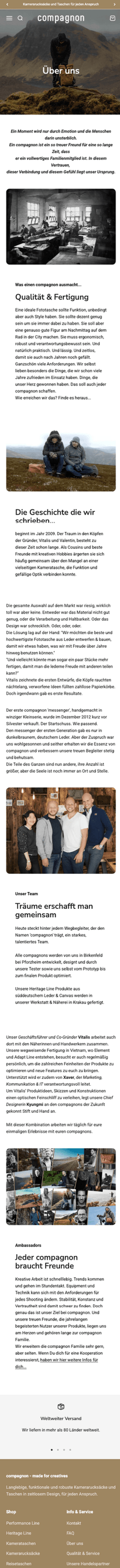 compagnon Markenwelt