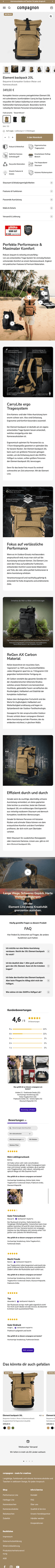compagnon Produktdetailseite