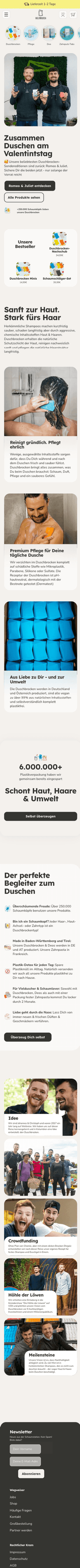 Duschbrocken Startseite