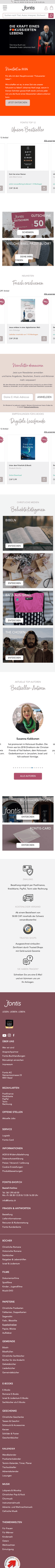 Fontis Startseite