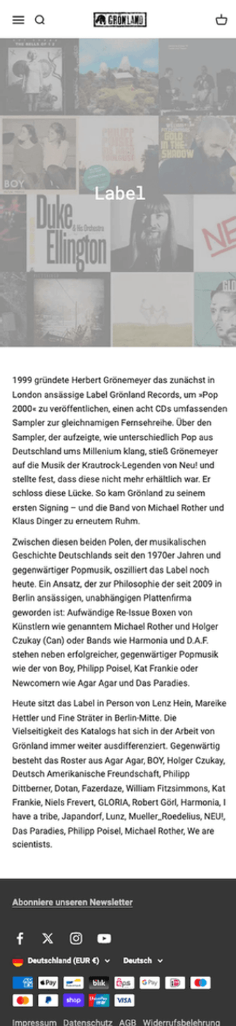 Grönland Records Über uns