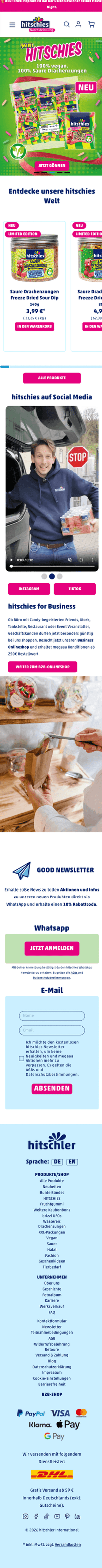 hitschies Startseite