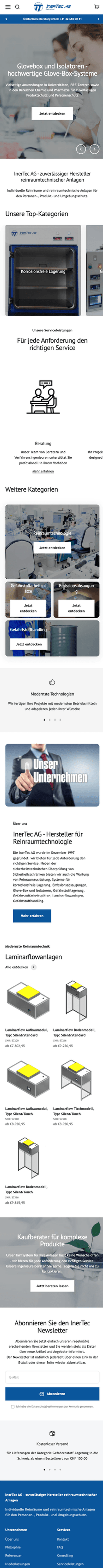 InerTec Startseite