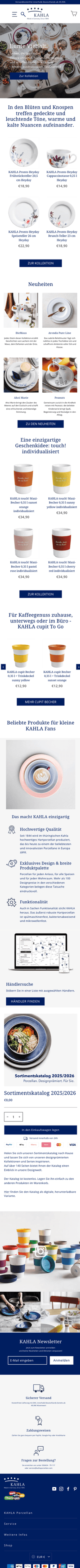 Kahla Startseite