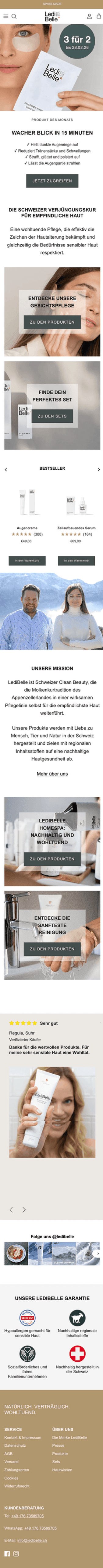 LediBelle Startseite