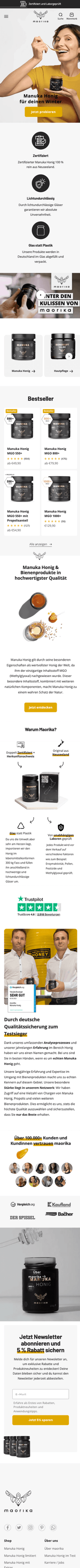 Maorika Startseite