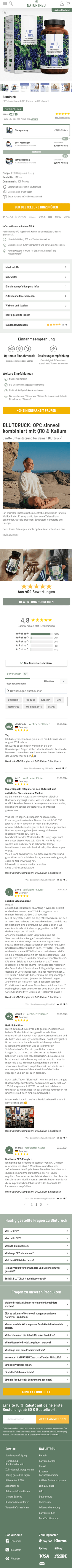 Naturtreu Produktdetailseite